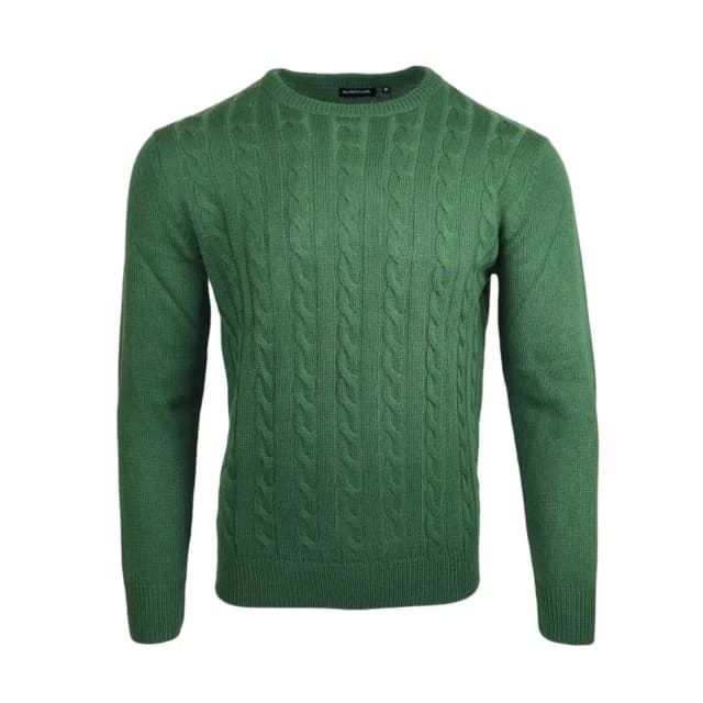 Men's Thick Neck Pullover Long Sleeve