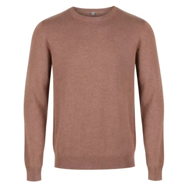 Men's Sweatshirt Jersey Jumper Brown