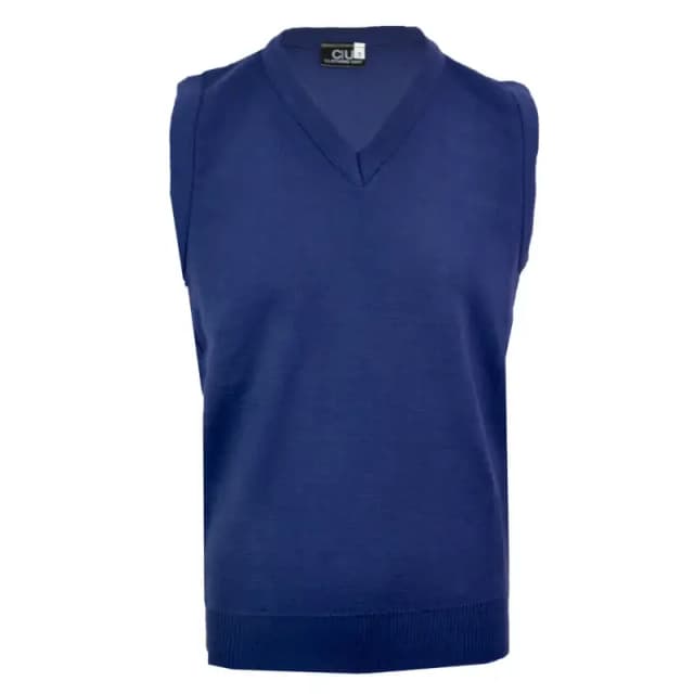 Men's Sleeveless Blue Jumper